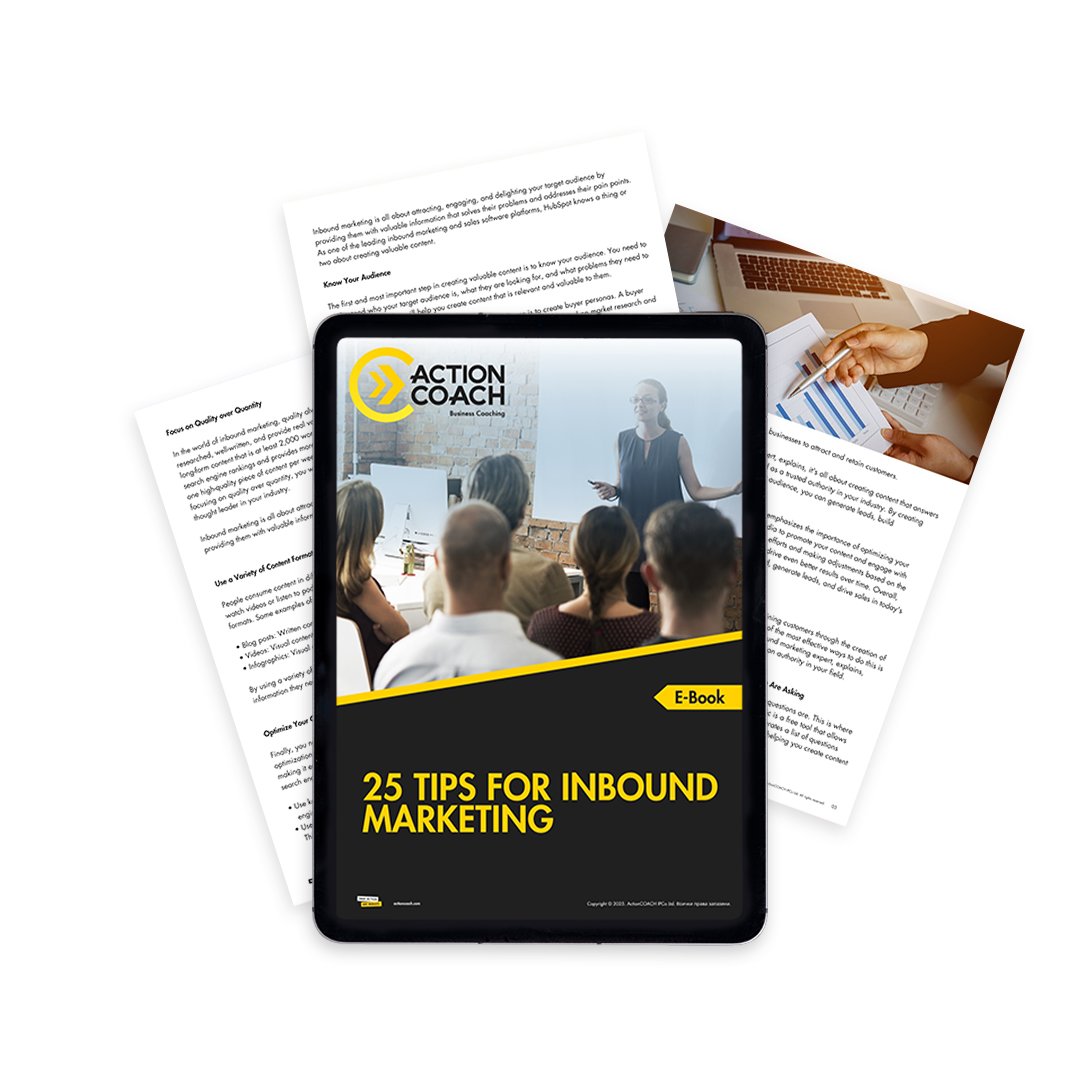 25 tips for inbound marketing